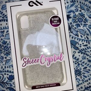 Case Mate Sheer Crystals iPhone XR case